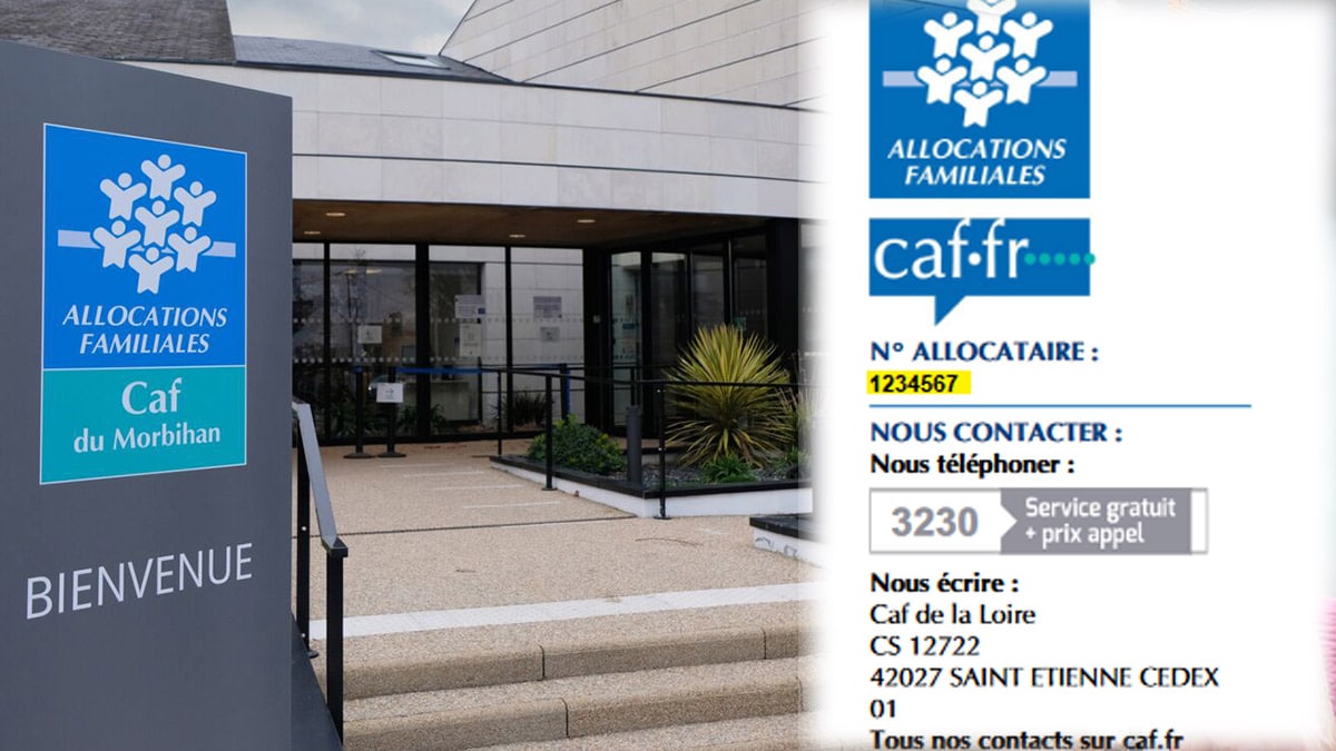 Numéro allocataire CAF