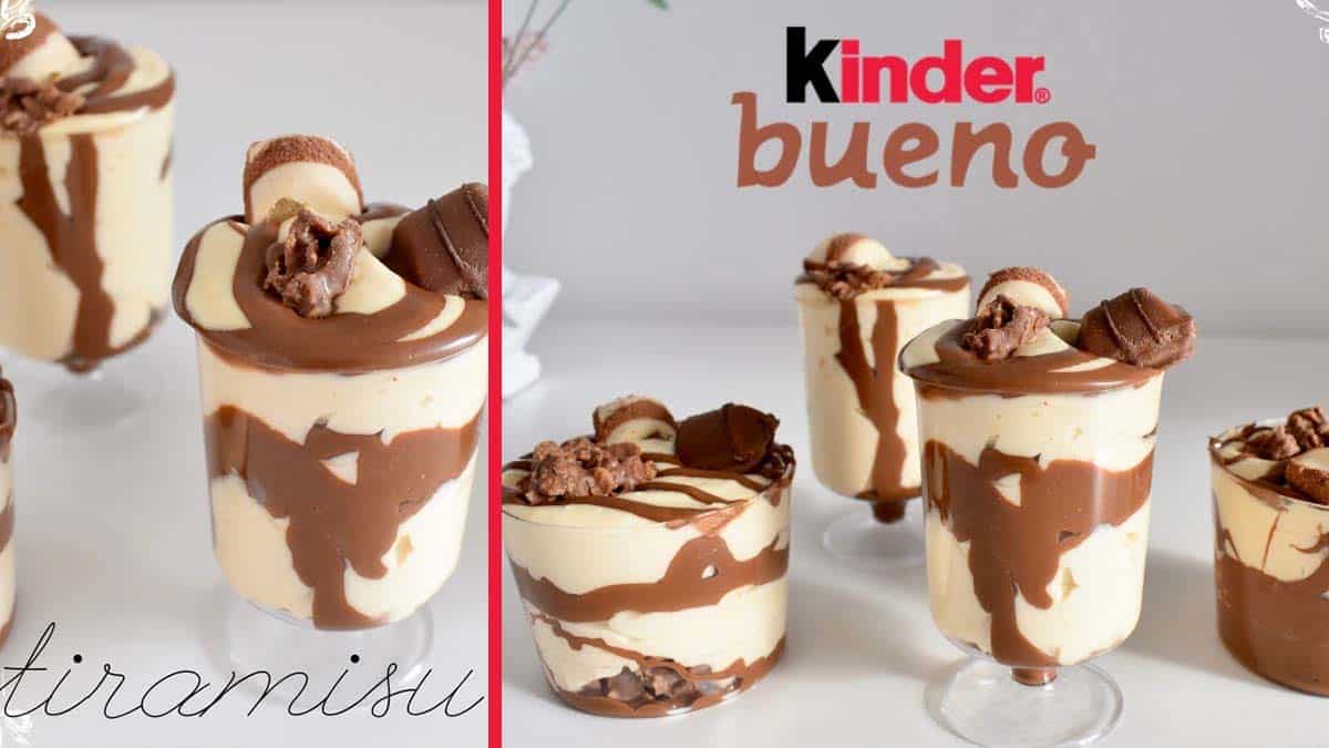 Tiramisu au Kinder Bueno